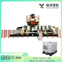 High Efficiency Automatic Double Station Plastic IBC Blow Molding Machine