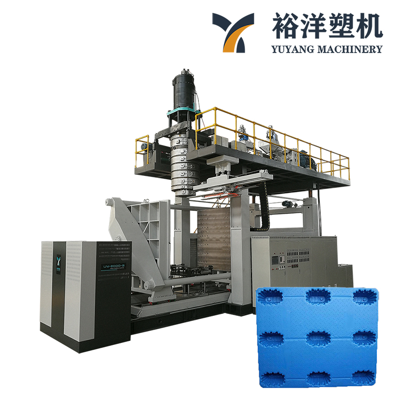 Экономически эффективное оборудование для производства пластиковых поддонов HDPE, CE, простая в эксплуатации выдувная машина, прочная выдувная машина для пластика