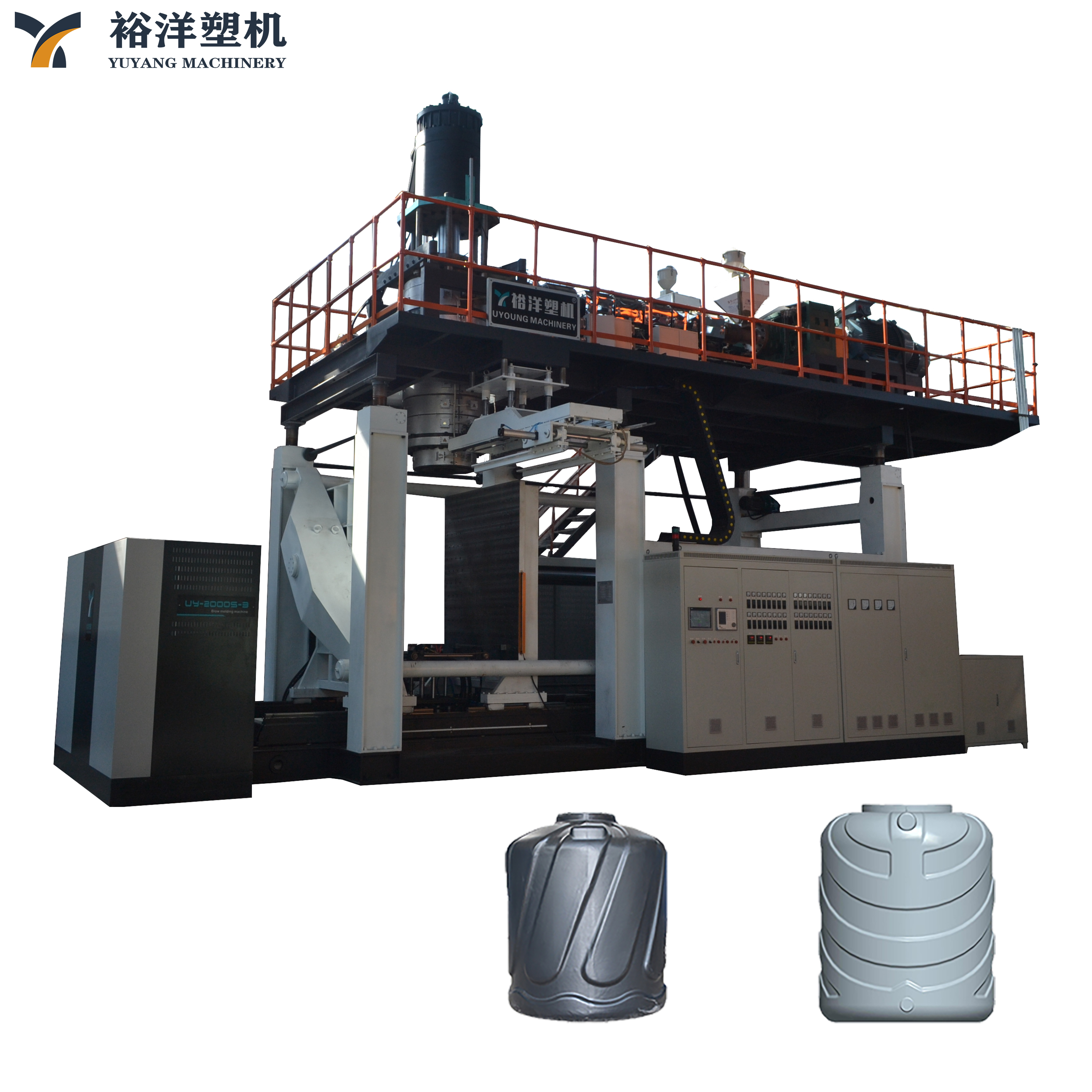 Energy Save High Efficiency 6 Layers 1000L Plastic Water Tank Blow Molding Machine