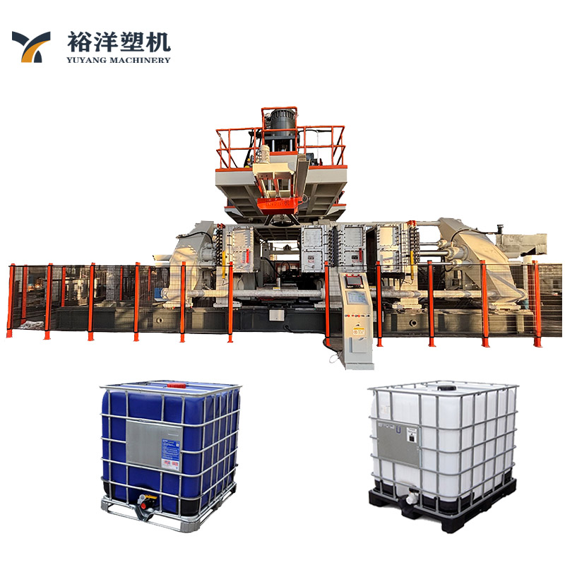 High Efficiency Automatic Double Station Plastic IBC Blow Molding Machine