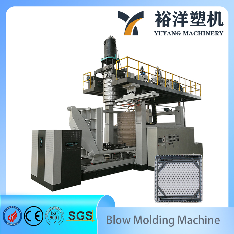 Eco-Friendly Plastic Machinery 1.4*1.6 Nine Corner Pallet Plastic Blow Molding Machine