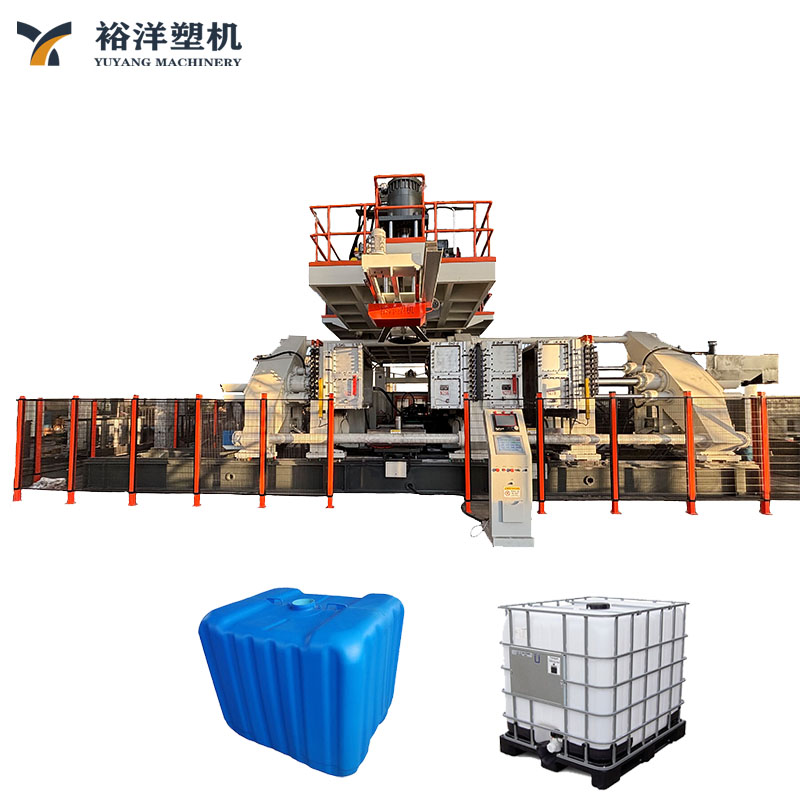 High Efficiency Automatic Double Station Plastic IBC Blow Molding Machine