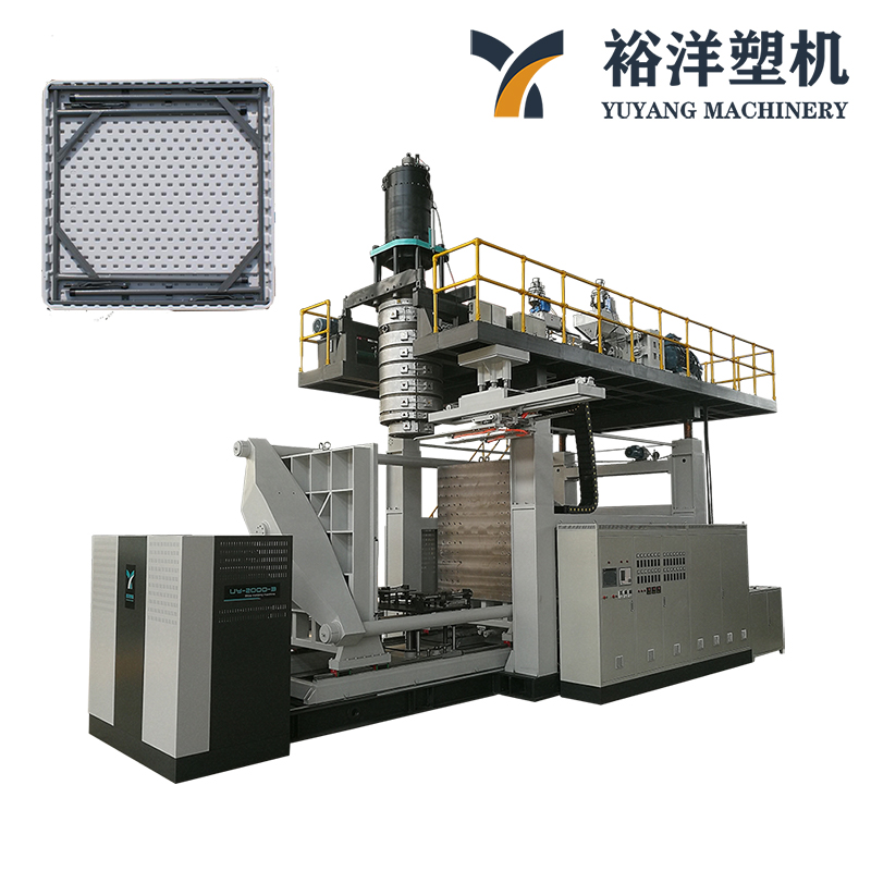 Eco-Friendly Plastic Machinery 1.4*1.6 Nine Corner Pallet Plastic Blow Molding Machine
