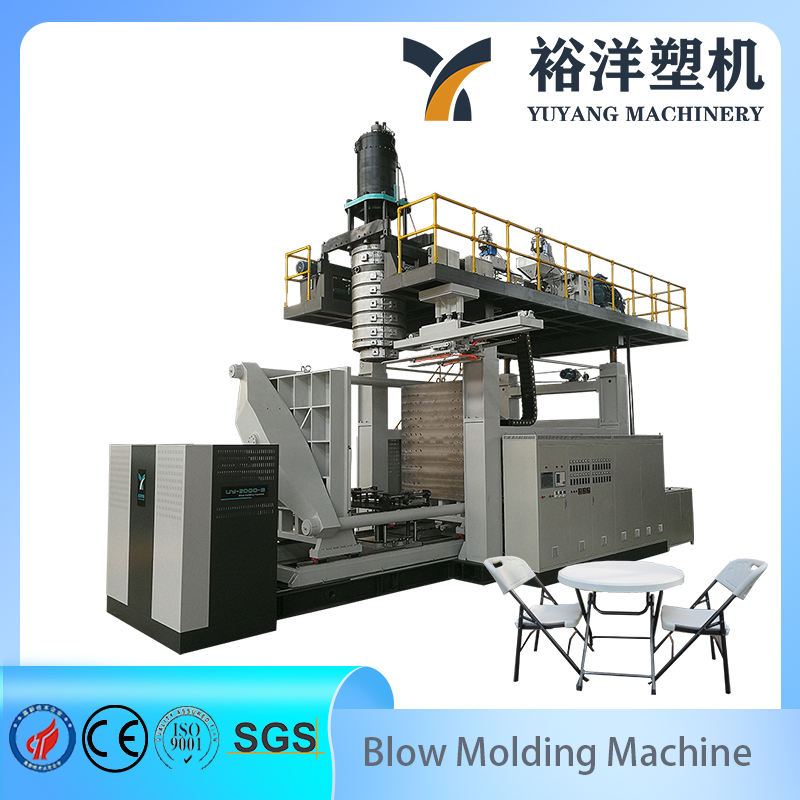 1.2*1.0m 2-Layer Desktop Plastic Blow Molding Machine for Tank Application