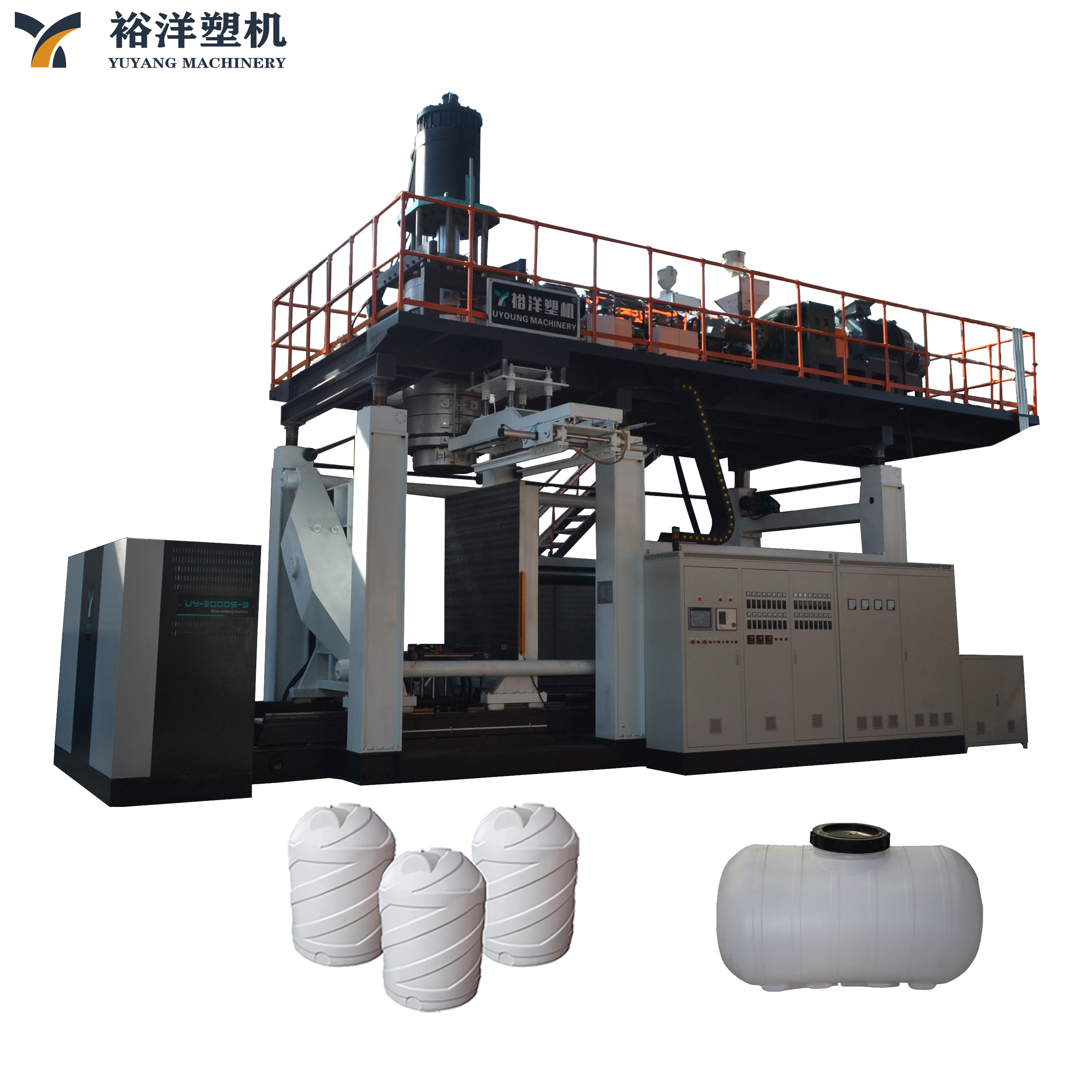 Energy Save High Efficiency 6 Layers 1000L Plastic Water Tank Blow Molding Machine