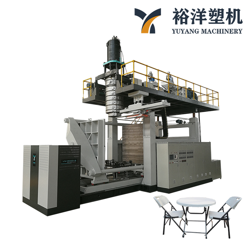 1.2*1.0m 2-Layer Desktop Plastic Blow Molding Machine for Tank Application