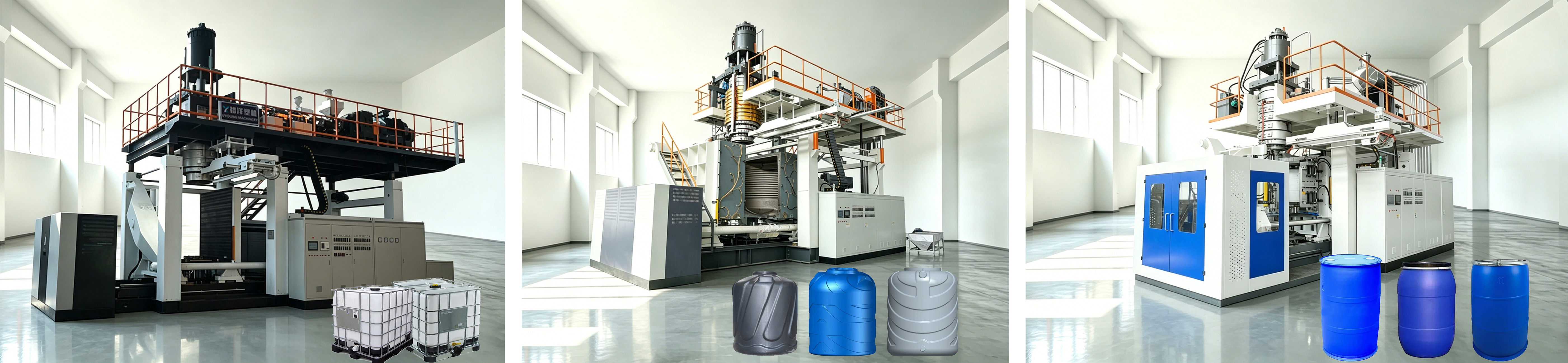 Tanque de agua IBC con doble anillo en L