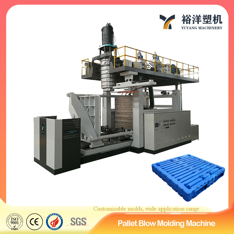 1.4*1.2m Automatic Extrusion Pallet&Desktop Blow Molding Machine