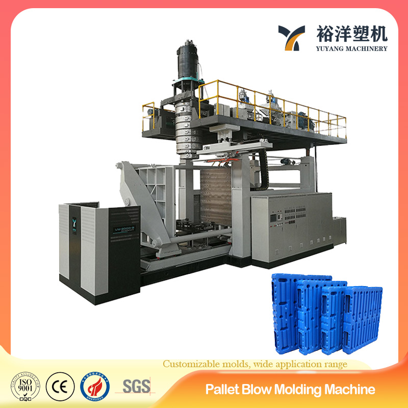 1.4*1.2m Automatic Plastic Extrusion Pallet&Desktop Blow Molding Machine