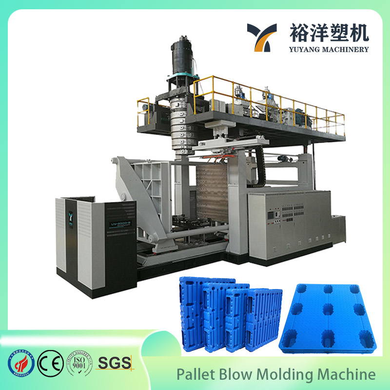 Intelligent 1.4*1.2m Auto Plastic Pallets Blow Molding Machine