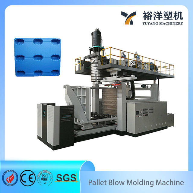 1.4*1.2m Automatic Plastic Extrusion Pallet Blow Molding Machine for pallet production line