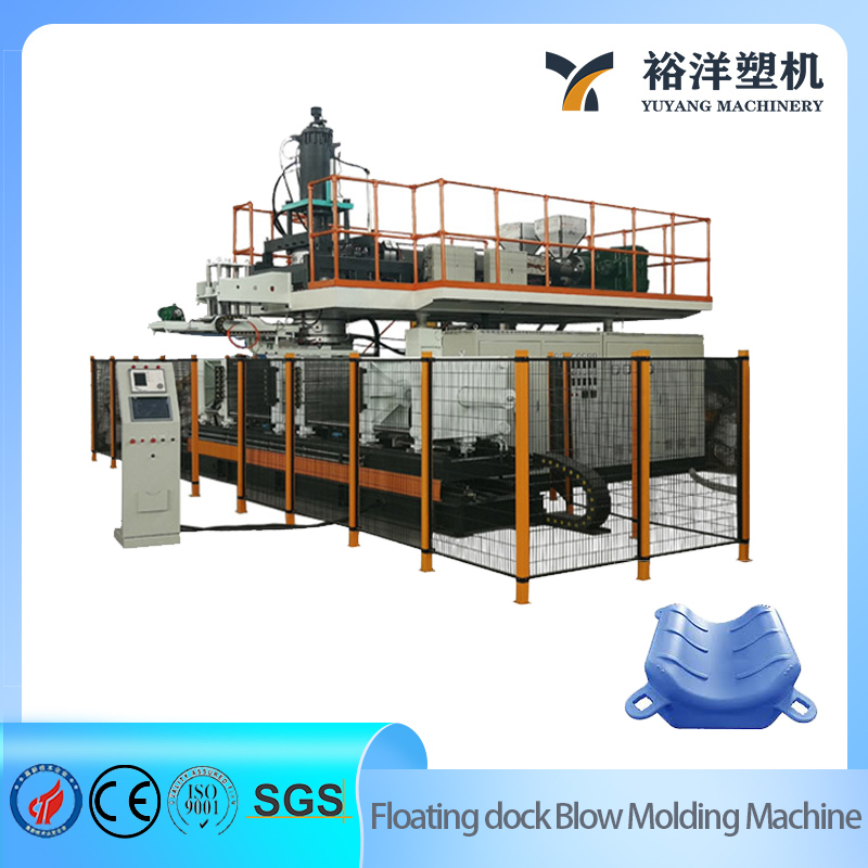 Extrusion Plastic Blow Molding Machine for 1000L Two-Layer Floating Barrier Safety Boom Production