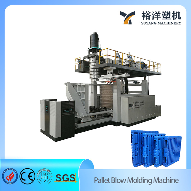 High Output Stable 2-Layer Pallet Plastic Blow Molding Machine 