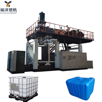 Full Safety Protection 2 Layers Plastic IBC Tank Blow Molding Machine For HDPE Plastic IBC Tank