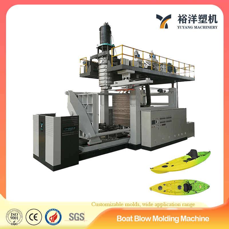 1.8m Double Layer Plastic Boat Kayak Blow Molding Machine for HDPE