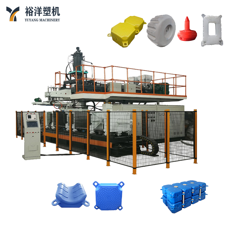 High Output Plastic Machinery 50L Industrial Floating Dock Plastic Blow Molding Machine Suitable