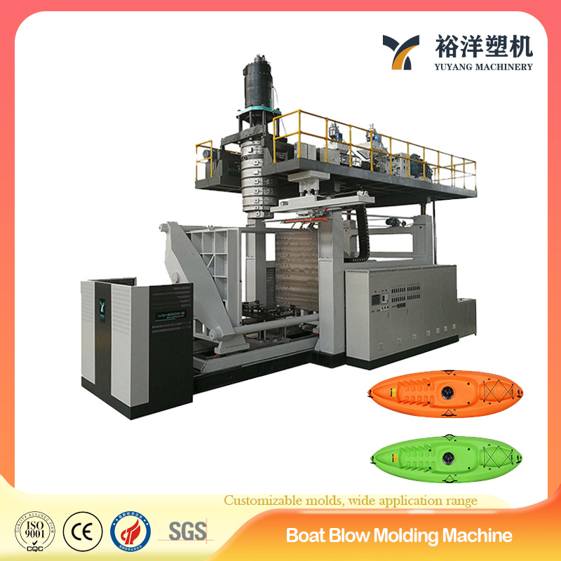 Racing Boats 3.6m Extrusion Type Kayak&Boat Plastic Blow Molding Machine for HDPE