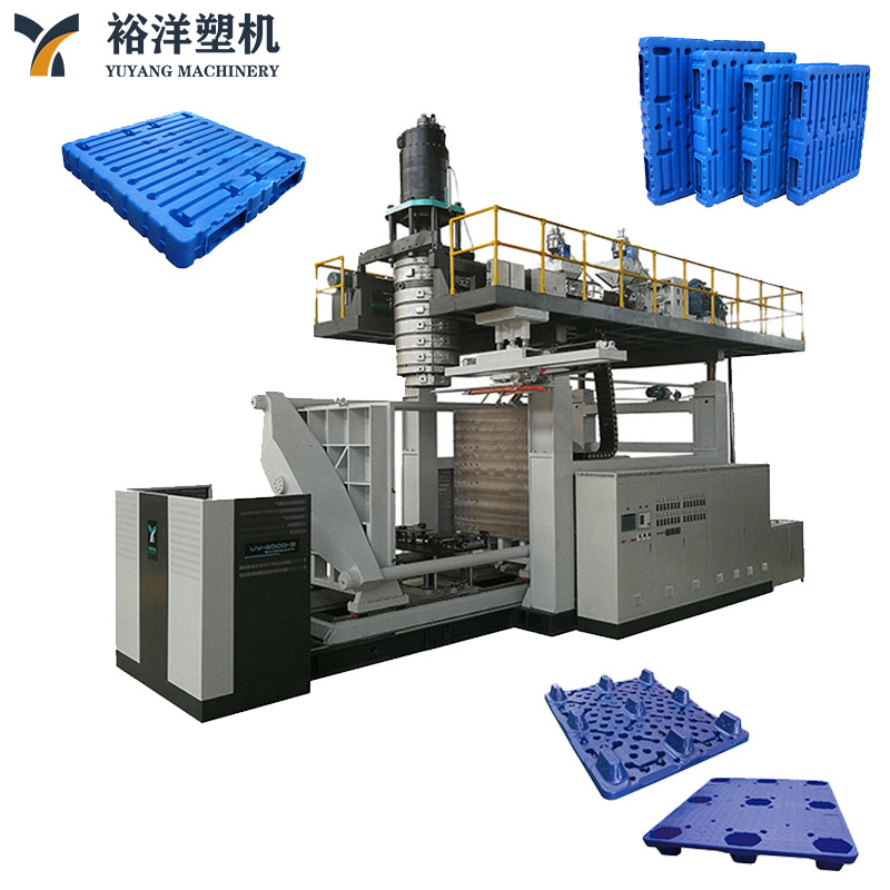 1.4*1.2m Automatic Plastic Extrusion Pallet&Desktop Blow Molding Machine