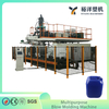 High Efficiency Plastic Machinery for 160L Automated 3-Layer Stationary Plastic Blow Molding Machine