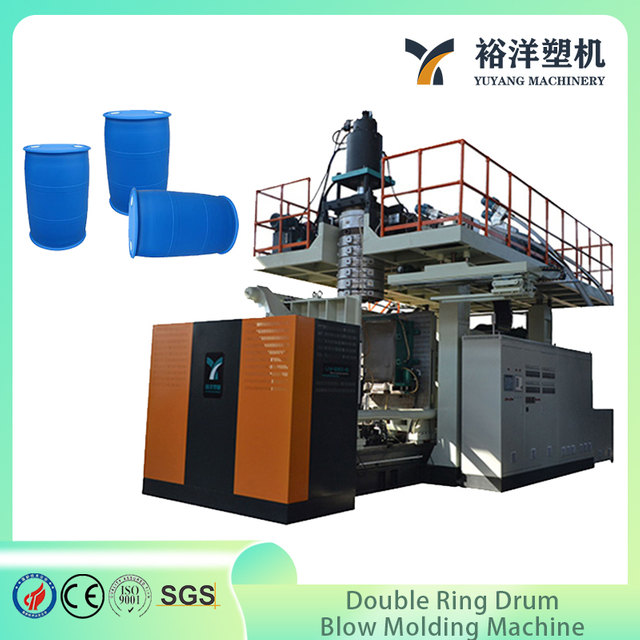 High-Speed Double L-Ring Barrel Blow Molding Machine for High-Quality Plastic Products