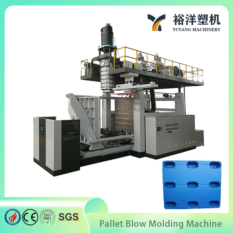 High Precision Plastic Machinery 1.2*1.0m 2-Layer Pallet Plastic Blow Molding Machine for Tank Application